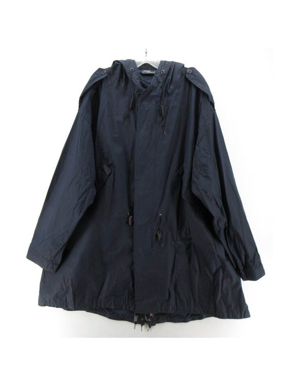 VINTAGE Polo Ralph Lauren Jacket XL Parka Rain Coat Hoodie Full Zip USA